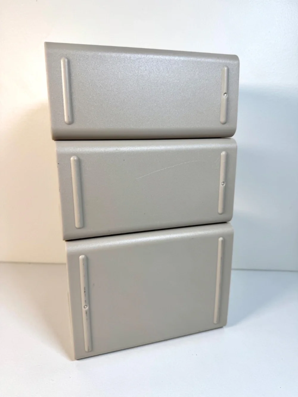 Set of 3 - Caraway Magnetic Pan and Lid Organizer Storage Dividers - Beige